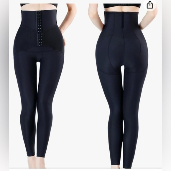 High Waist Shapewear, Tummy Control Leggings, Butt Lifting Body Shaper Large - Picture 6 of 10